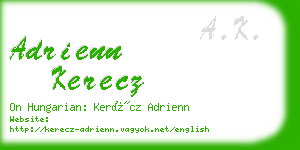 adrienn kerecz business card